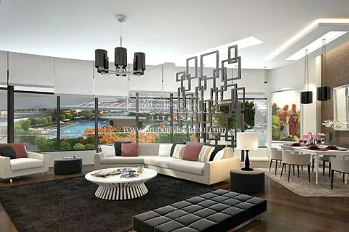 One of the living rooms in Mall of Istanbul