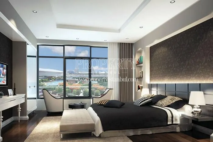 One of the master bedrooms in Mall of Istanbul