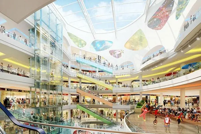 The inside of Mall of Istanbul