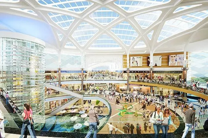 The people shopping in Mall of Istanbul