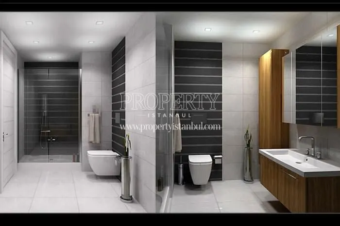 One of the bathrooms in Mall of Istanbul