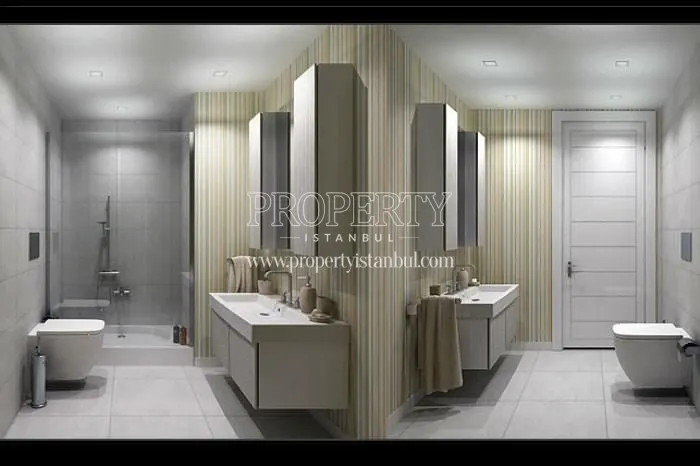 One of the bathrooms in Mall of Istanbul