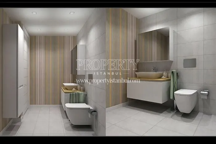 One of the master bathrooms in Mall of Istanbul