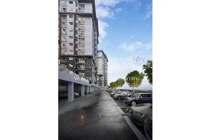 Parking lot in Maltepe Evlapark Seyir Evleri
