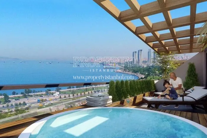 The sea view from Marin Pendik penthouse