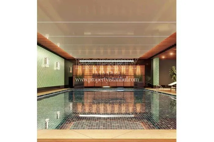 Indoor swimming pool in Marin Pendik compound