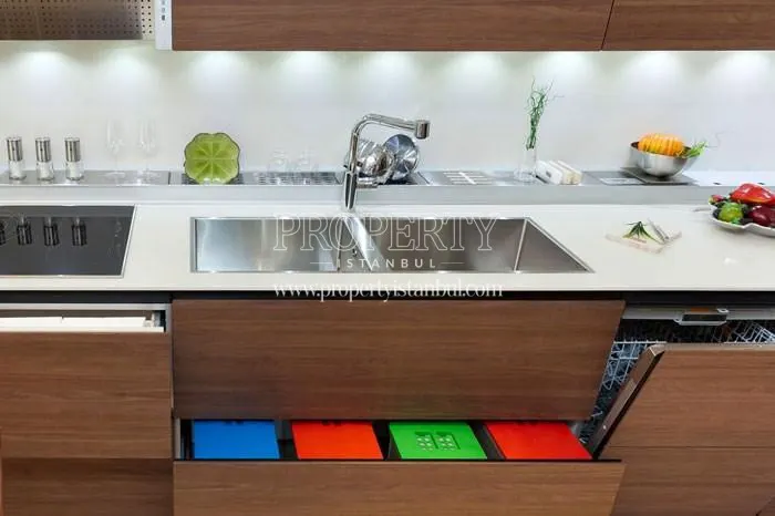 One of the kitchens in Marina Palas