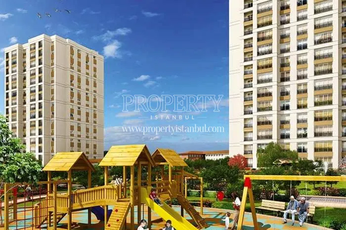 The playground for children in Marmara Evleri 3