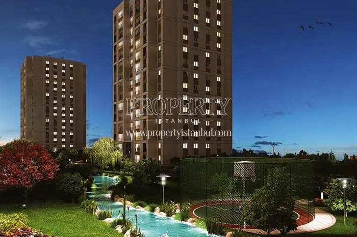 The sports fields in Marmara Evleri 3