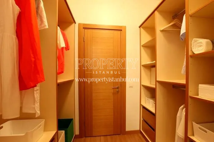 A laundry room in the Marmara Evleri 3 compound