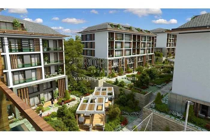 The landscaped areas in Marmara Konaklari