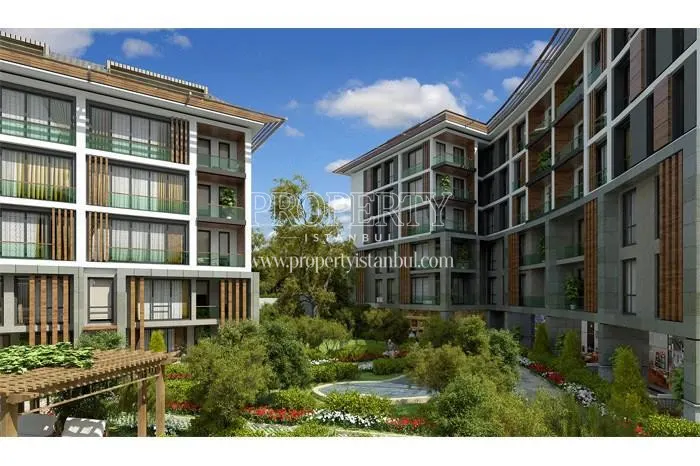 The inside of the Marmara Konaklari compound