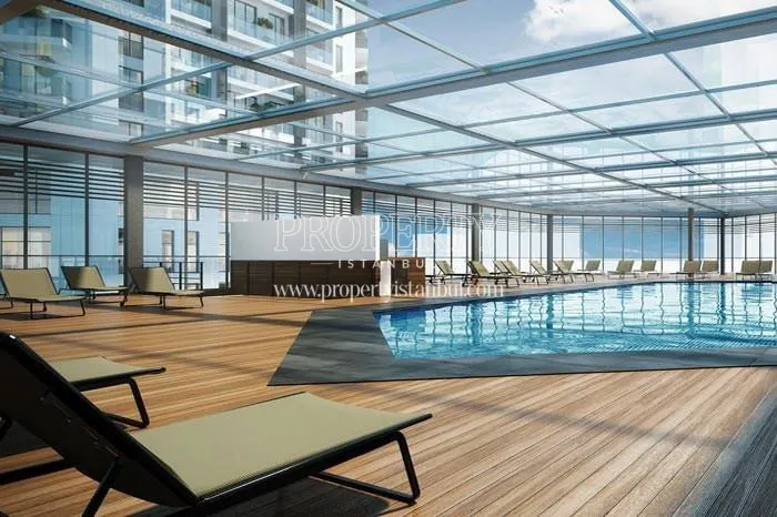 Indoor swimming pool in Marmara Kule