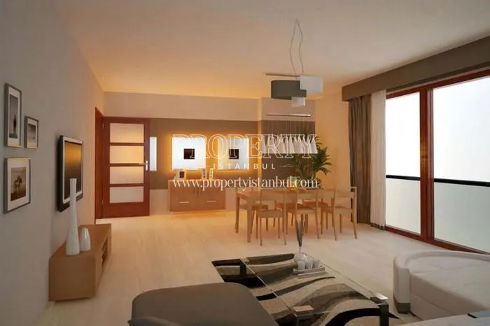 One of the living rooms in Marmara Loft
