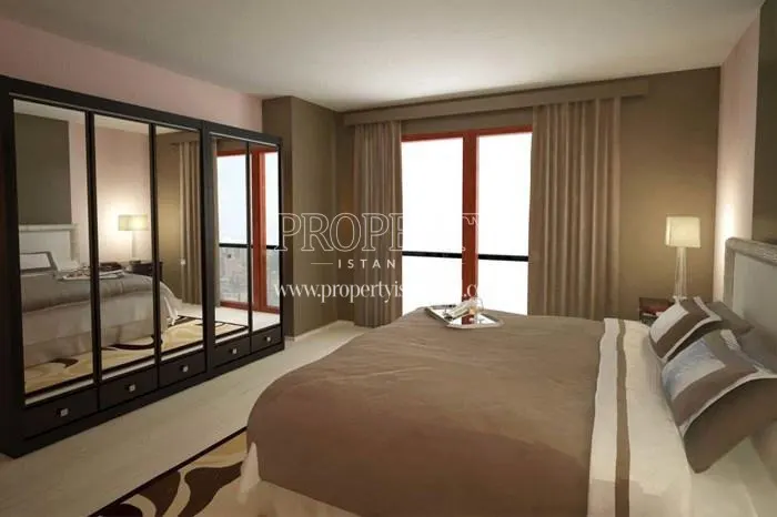 One of the bedrooms in Marmara Loft