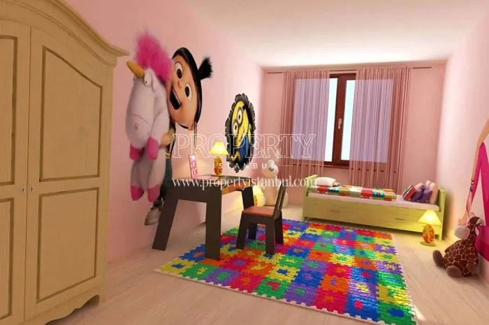 One of the bedrooms in Marmara Loft