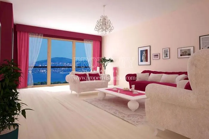 One of the kitchens in Marmara Loft