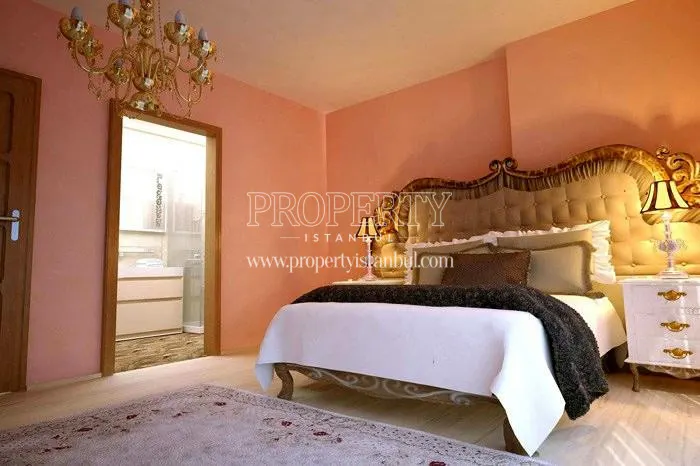 One of the bedrooms in Marmara Loft