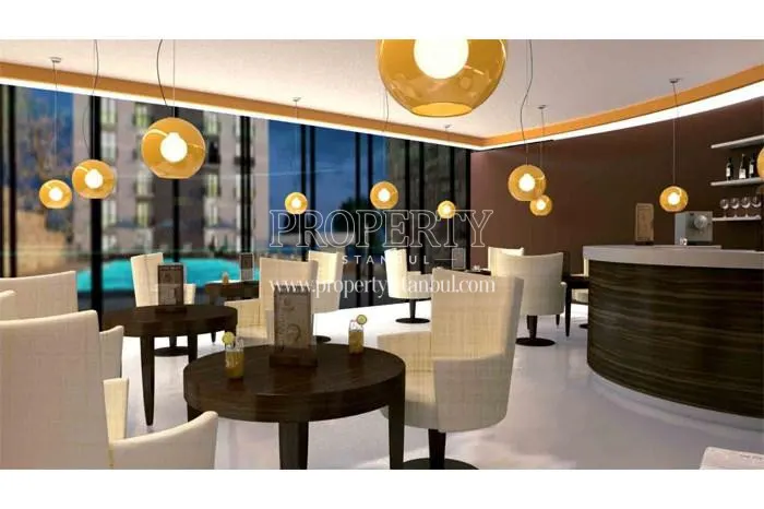 The cafe in Marmara Loft