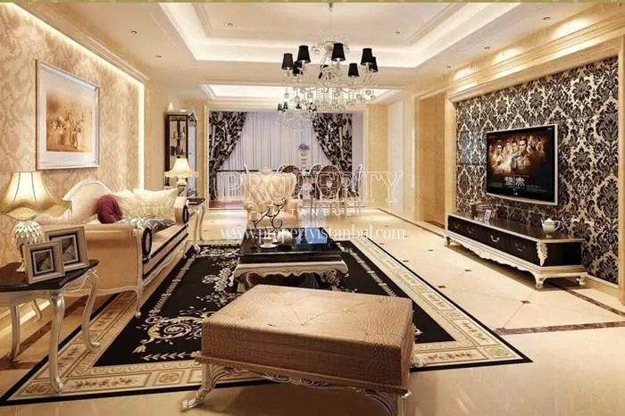 Luxury Ottoman-style living room in Mavera Ahsen