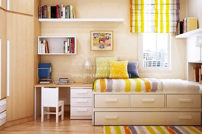 One of the bedrooms in Mavera Ahsen