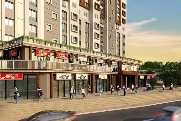 The shopping center in Mavera Basaksehir