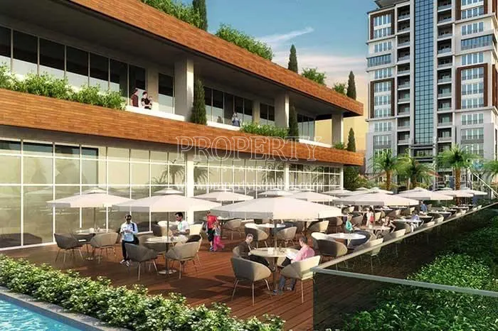 The cafe in Mavera Basaksehir