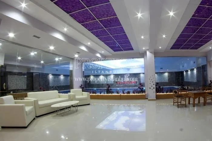Lobby in the sports center in the Mavera City compound