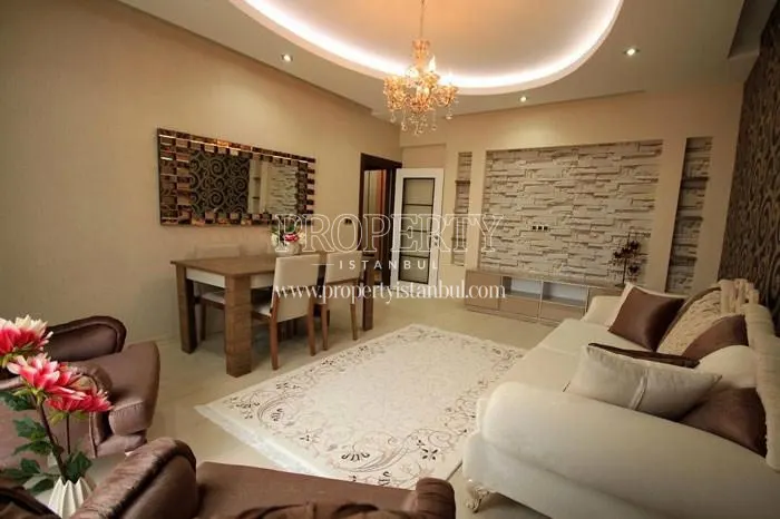 One of the living rooms in Mavera Konutlari