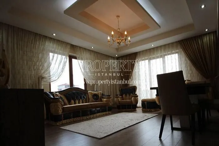 One of the living rooms in Mavera Konutlari