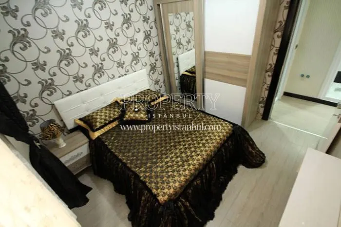 One of the master bedrooms in Mavera Konutlari