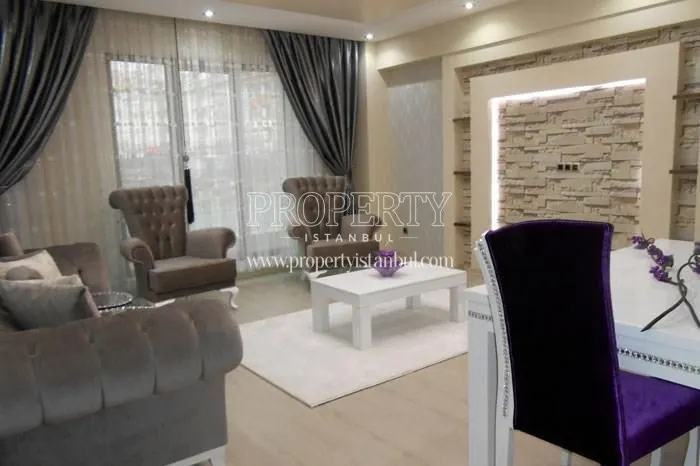 One of the living rooms in Mavera Konutlari