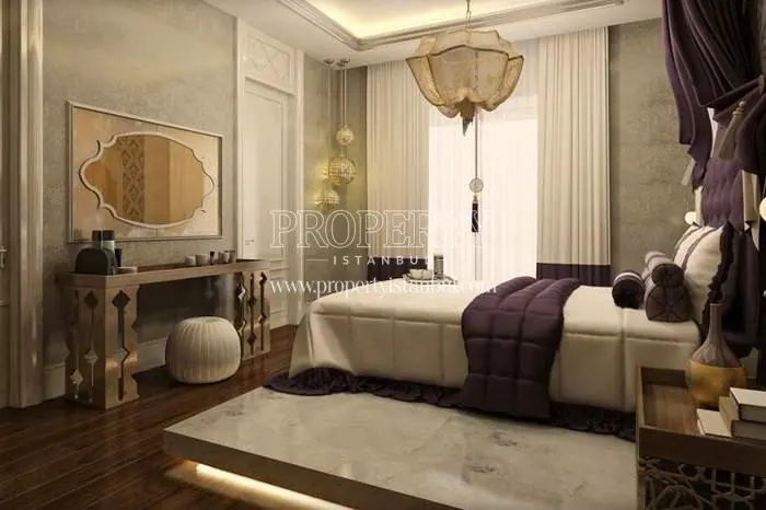 One of the master bedrooms in Mavera Saraylari