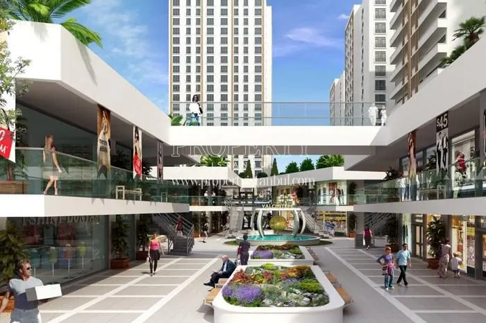 Open-air shopping center in Maximoon Evleri