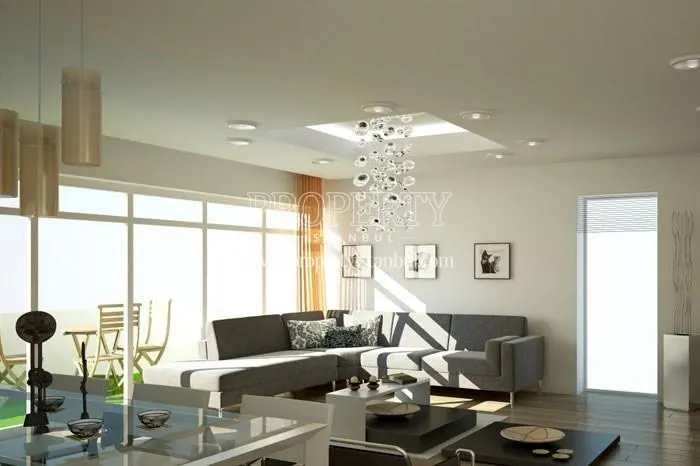 One of the living rooms in Maximoon Evleri