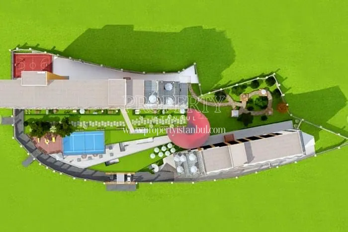 The layout plan of Mega 103 Hane