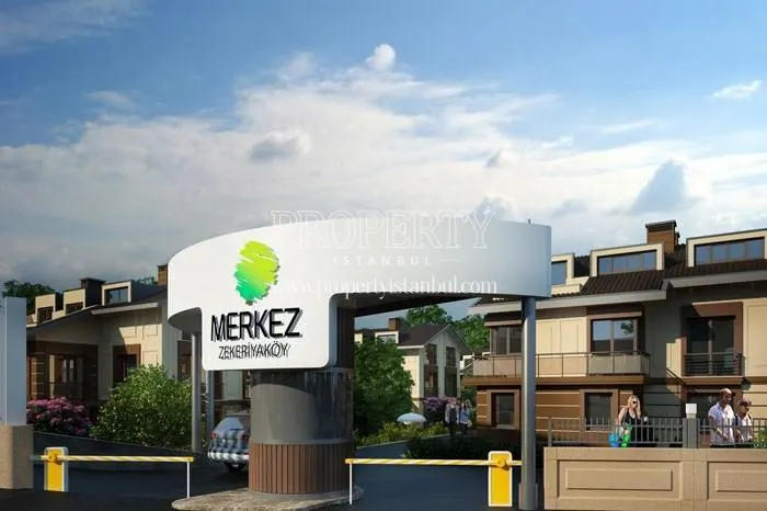 The compound entrance of Merkez Zekeriyakoy