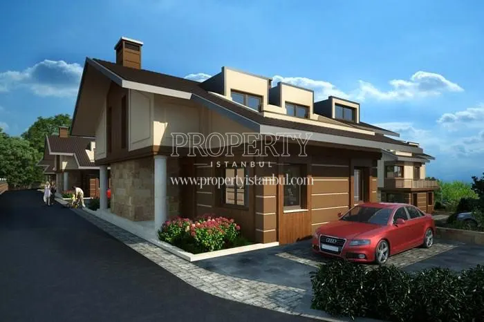 One of the luxury villas in Merkez Zekeriyakoy