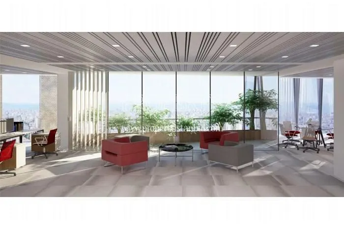 The offices in Mermerler Plaza