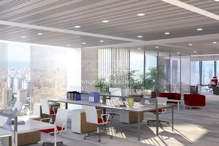 The offices in Mermerler Plaza