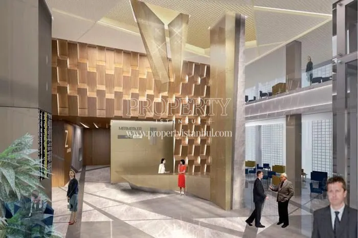 The lobby of Mermerler Plaza