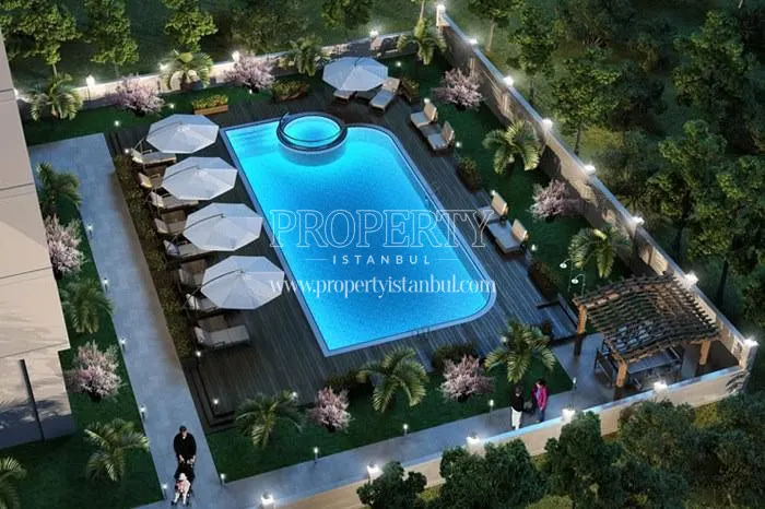 Outdoor swimming pool in Mert Plus