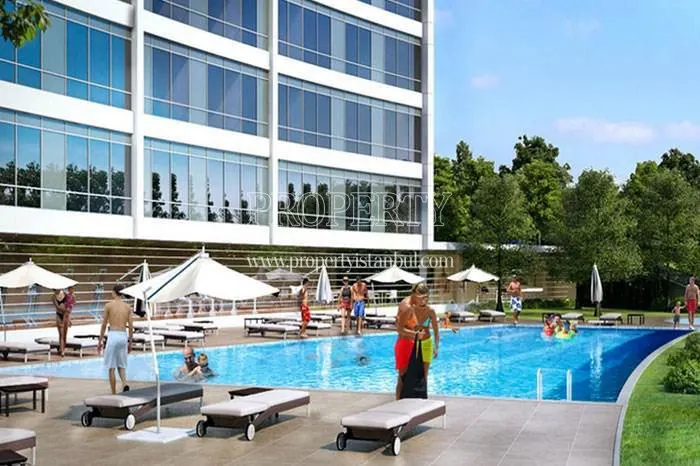 Mesa Kartall residents are swimming in the compound pool