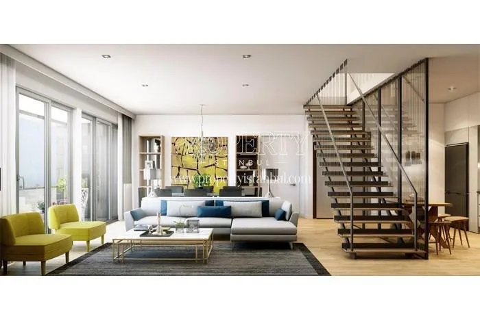 The duplex apartment in Mesa Koz