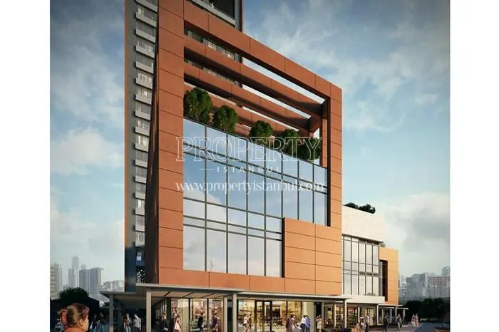 The shopping center in the Mesa Koz project