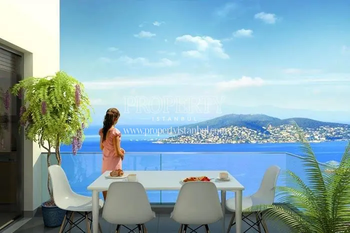 The sea view from the Mesa Marmara terrace