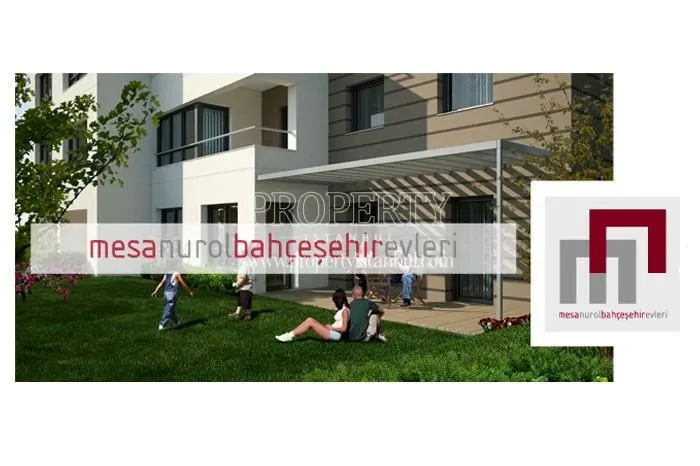 The residents of Mesa Nurol 4. Etap in the garden