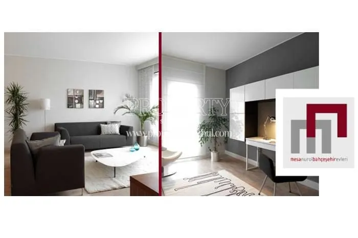 The unit rooms in Mesa Nurol 4. Etap