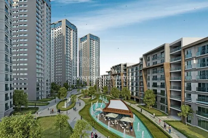 The inside of the Metropark compound