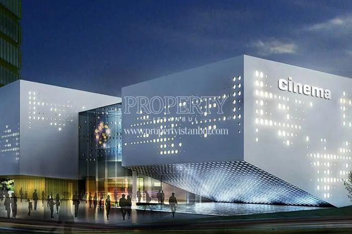 Big shopping mall in the Metropol Istanbul project
